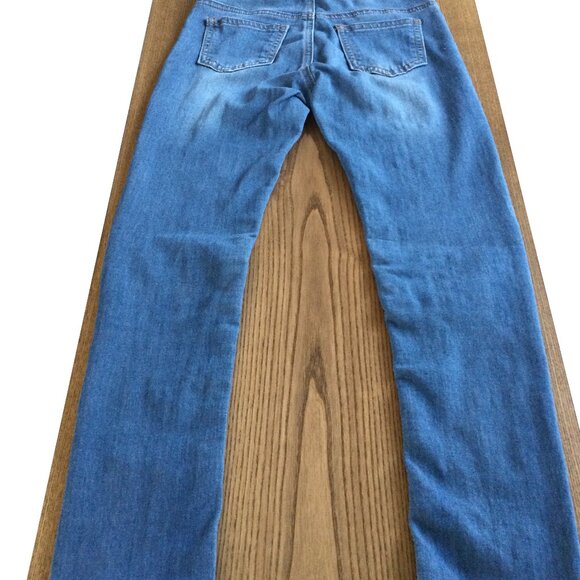 Denim Bundle for Girls: Overalls, Leggings & Jeggings (Sizes 7 & 8) - Picture 4 of 12